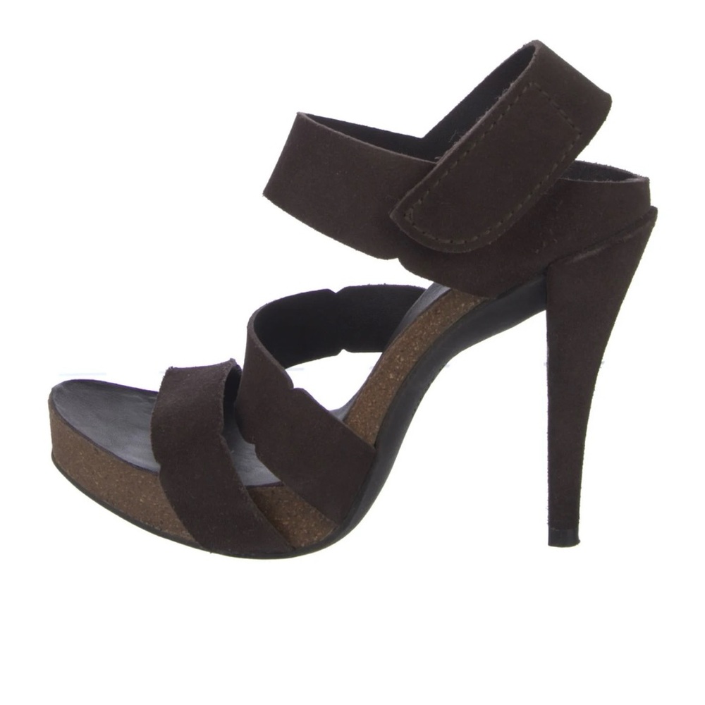 Padro Garcia Chic Brown Strappy High Heels